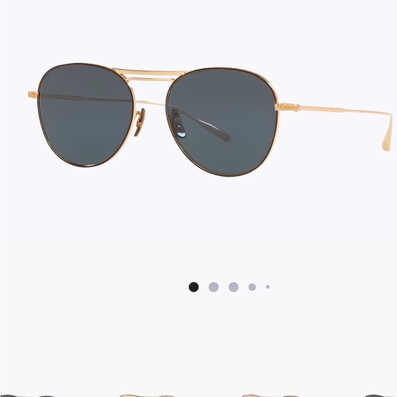 Oliver People’s Cade Aviators Unisex Sunglasses. Perfect Condition. - Picture 4 of 4